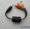  AV-In / Jack-Out 3,5  (3 )