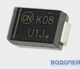   MURS160T3G / U1J / 600V, 1A (DO-214AA)