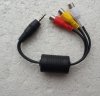  AV-In / Jack-Out 3,5  (3 )