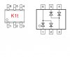   BAV99S / K1t ( U - 100V / I - 0.2A) / (SOT363)