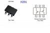  MMDT3904 (K6N) / N-P-N / N-P-N {40V/0.2A} (SOT363L)